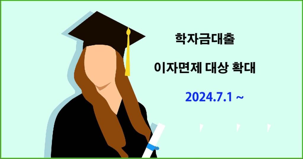 학자금대출 이자면제 대상 확대