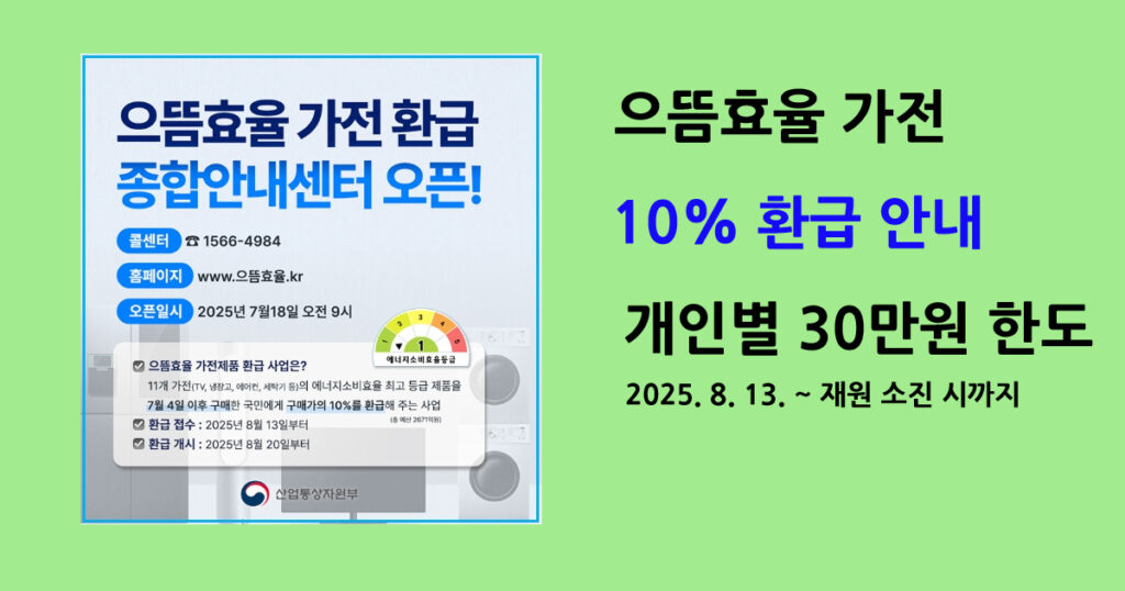 으뜸효율가전