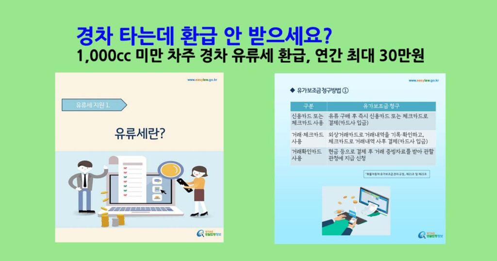 경차유류세환급