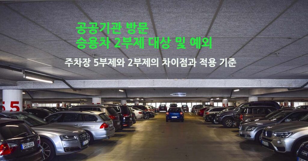 공공기관 승용차2부제