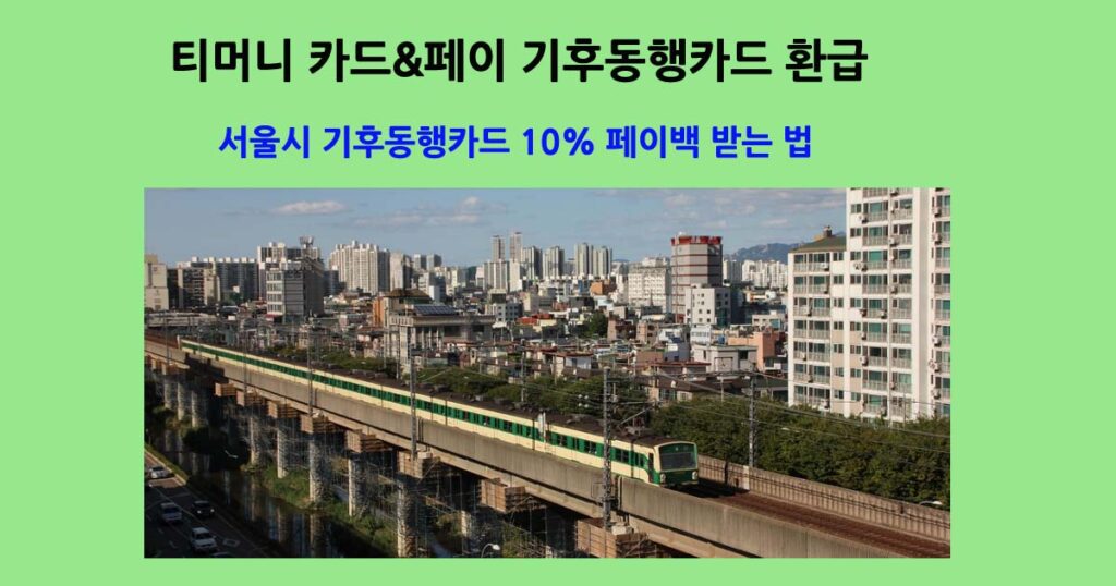 기후동행카드환급