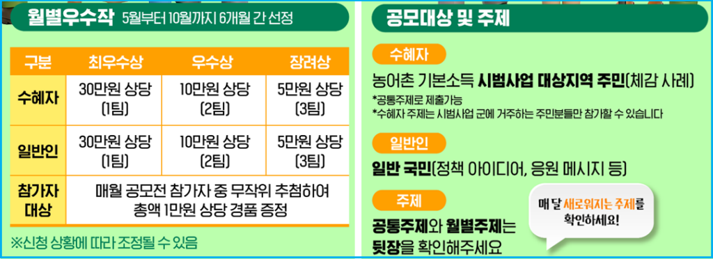 농어촌 기본소득 60초 영상 숏폼 참여법 2