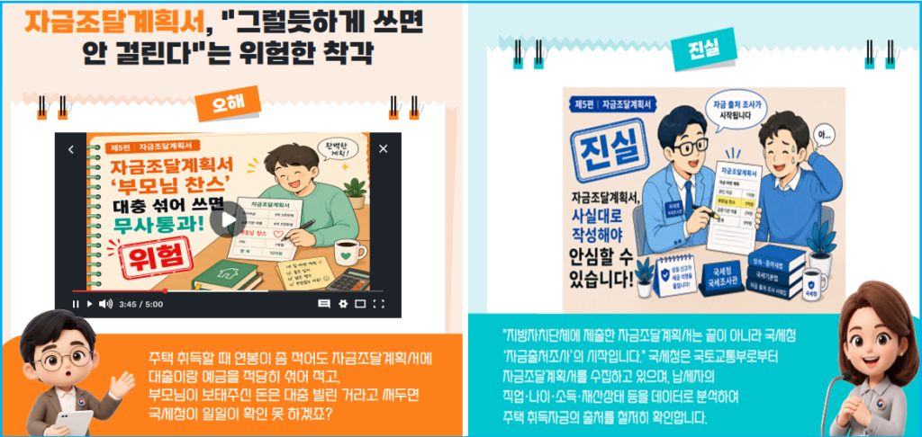 자금조달계획서 부모님 대출로 적으면 안 걸릴까? 2
