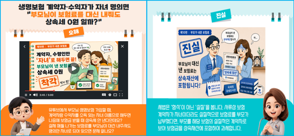 부모가 납부한 자녀 보험금 상속재산 포함 2