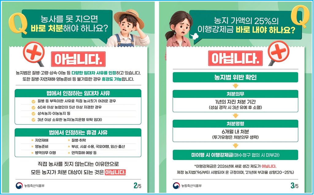 시골 땅 팔아야 하나요? 합법적으로 보유하는 방법 2