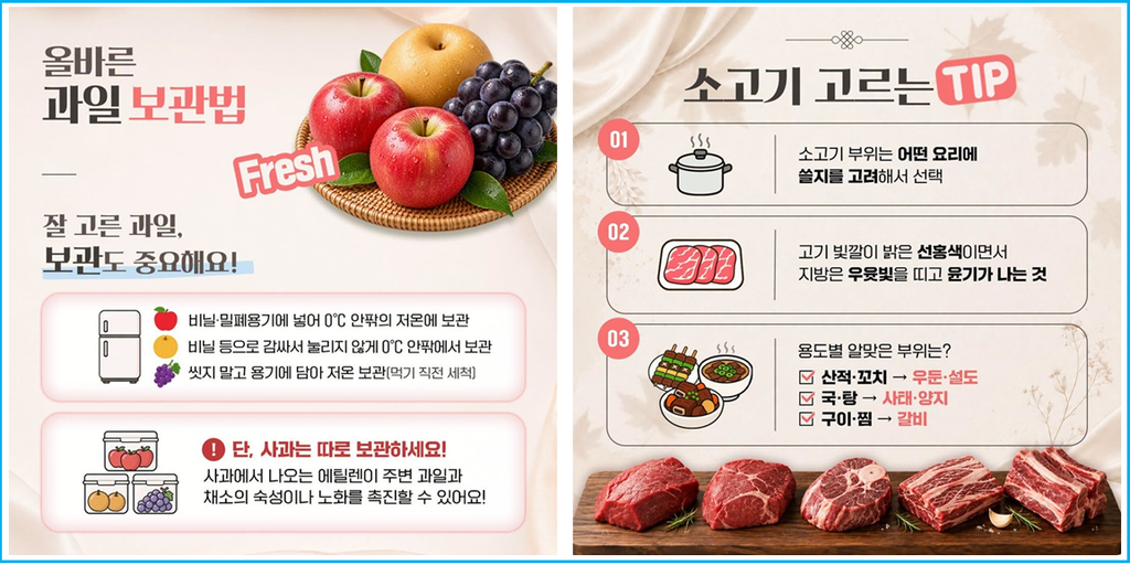 추석 장보기 실패 없는 사과·배 고르는 법 3
